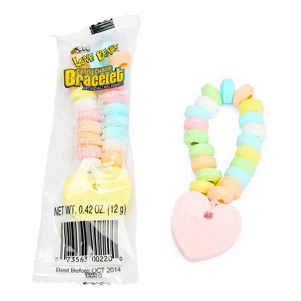 Bee International Candy Charm Bracelets: 48-Piece Box