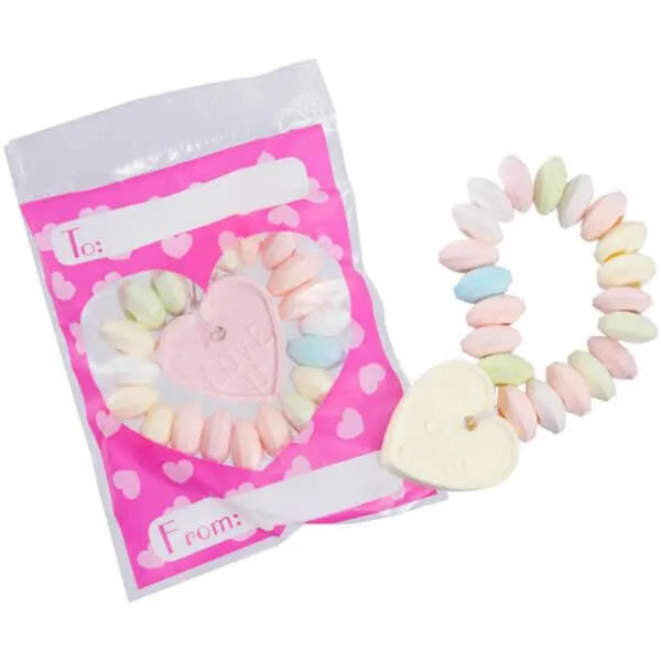 Bee International Candy Heart Love Bracelets Packs: 240-Piece Case