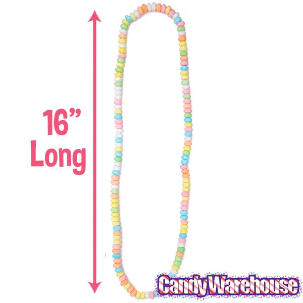 Bee International Giant Candy Necklaces: 18-Piece Box