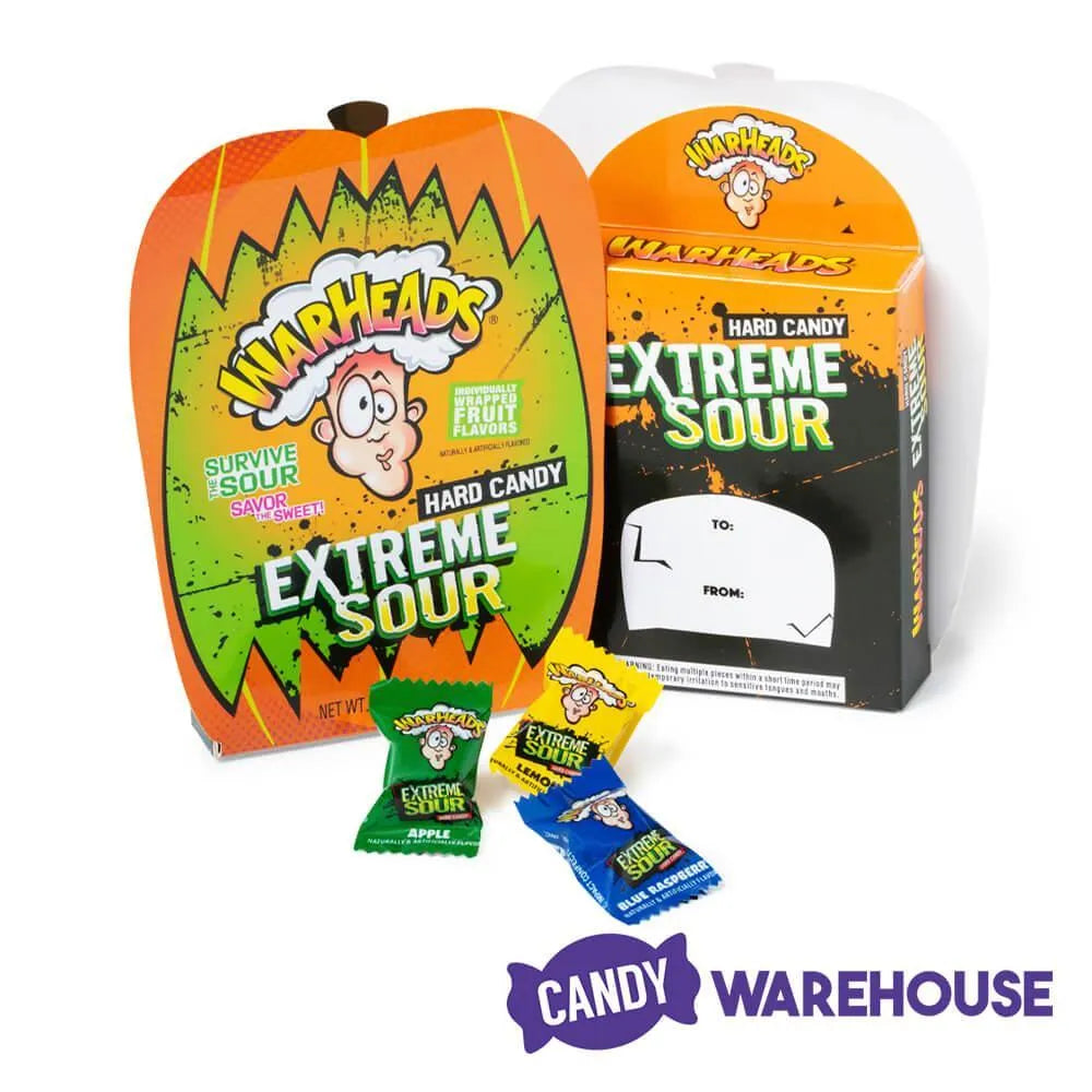 Bee International Halloween Boxes with Smarties, Sour Punch Twists, and Warheads: 12-Piece Box