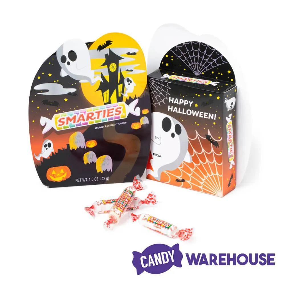 Bee International Halloween Boxes with Smarties, Sour Punch Twists, and Warheads: 12-Piece Box