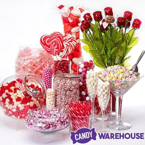 Bee International Jumbo Heart Swirl Lollipops: 12-Piece Box