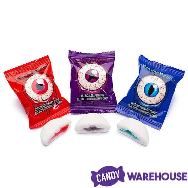 Bee International OOZing Eyeballs Candy: 3-Piece Bag