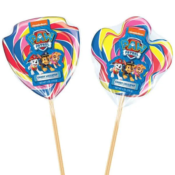 Bee International Paw Patrol Giant 4-Ounce Lollipops: 12-Piece Box