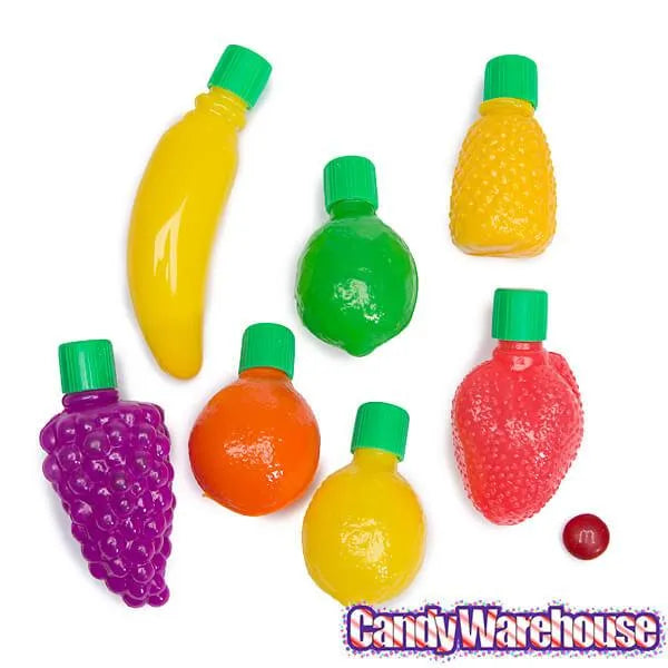 Bee International Powder Filled Plastic Fruits Medley: 72-Piece Bag