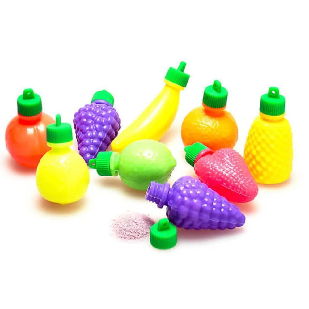 Bee International Powder Filled Plastic Fruits Medley: 72-Piece Bag