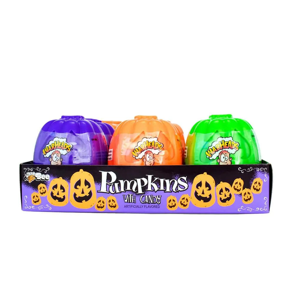 Bee International Pumpkins with Warheads: 12-Piece Box