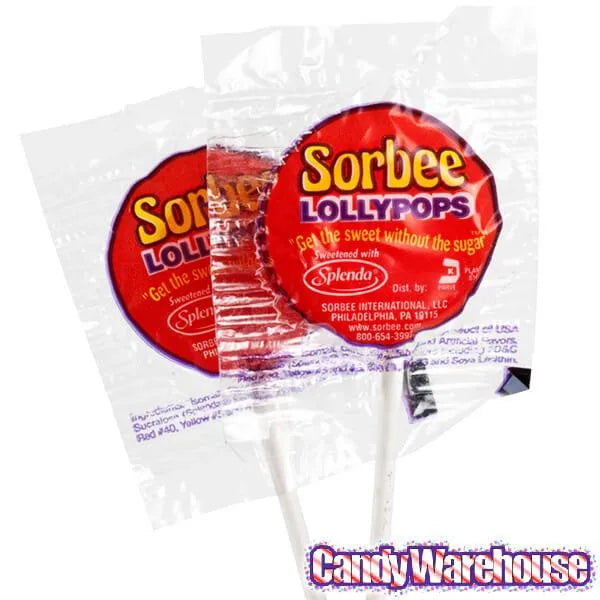 Bee International Sorbee Sugar Free Lollipops: 5LB Bag