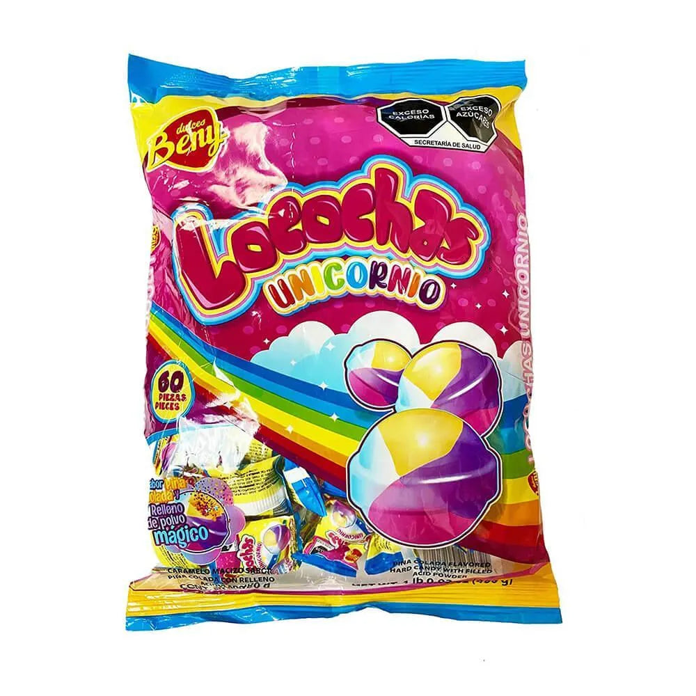 Beny Locochas Unicorn Candy Mix: 60-Piece Bag