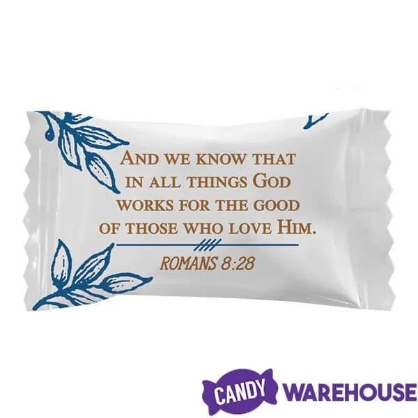 Bible Verse Wrapped Butter Mint Creams: 300-Piece Case