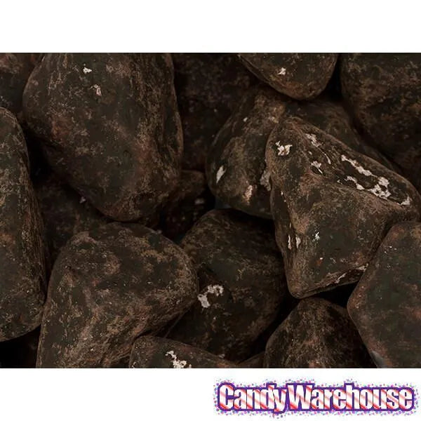 Big Black Coal Chocolate Candy: 5LB Bag