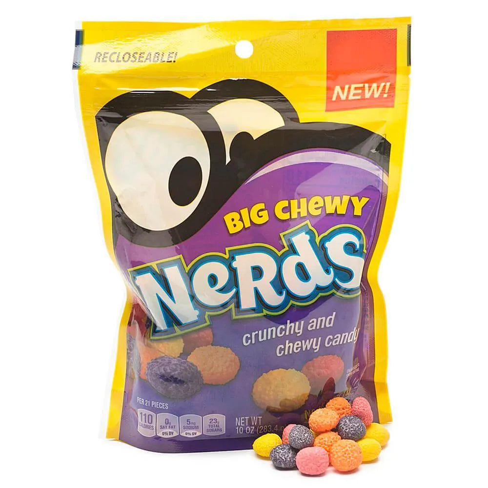 Big Chewy Nerds Candy: 8-Piece Case