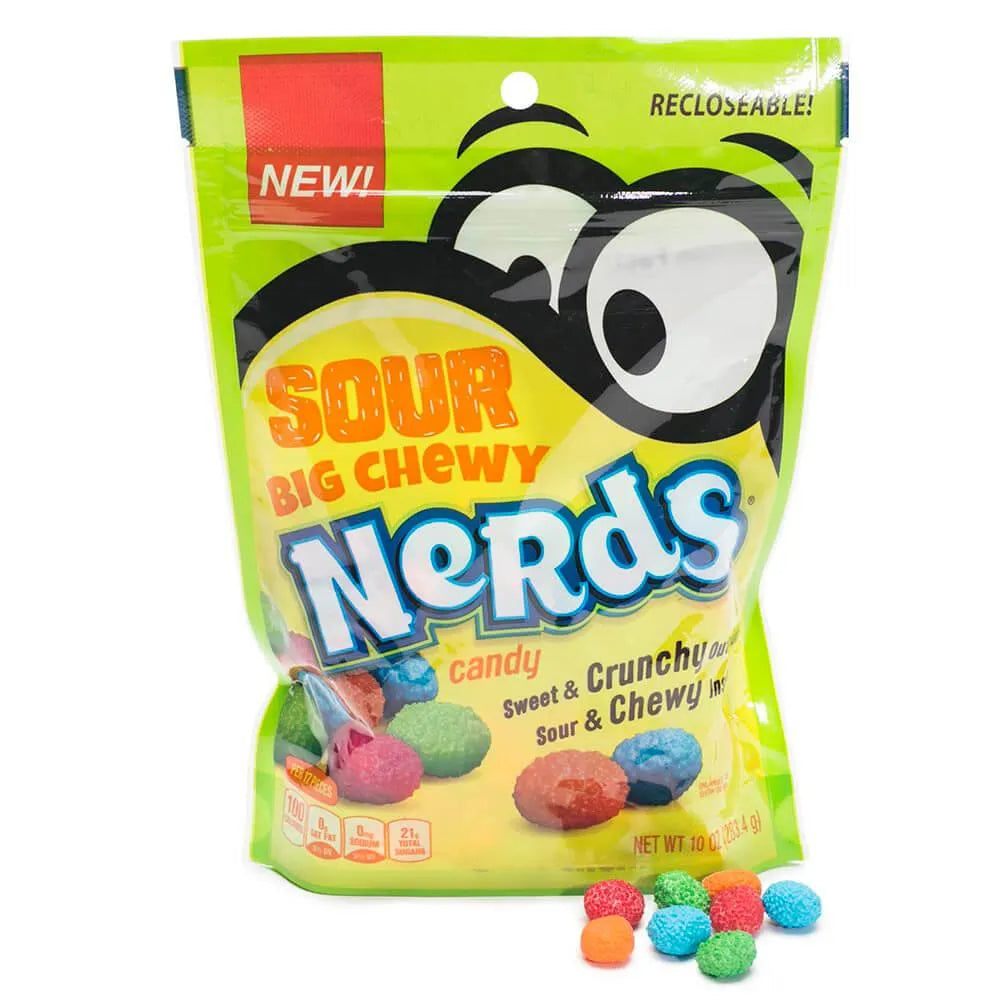 Big Chewy Nerds Sour Candy: 10-Ounce Bag