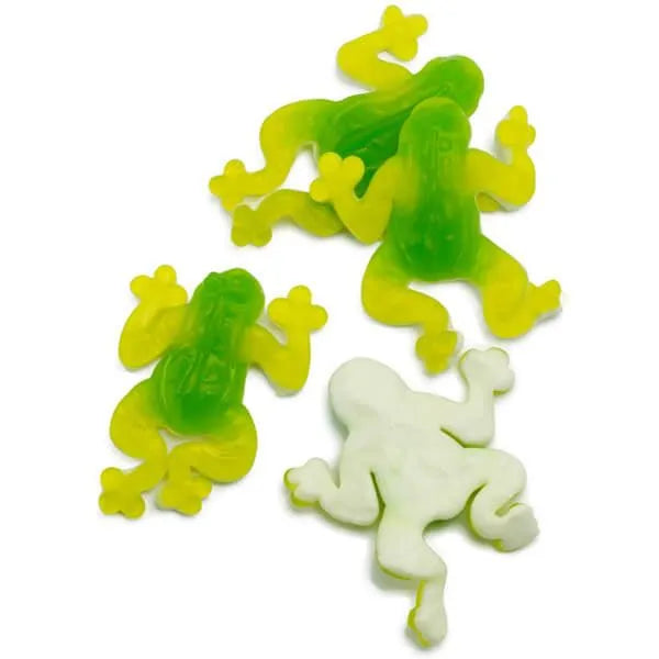 Big Green Gummy Frogs Candy: 5LB Bag