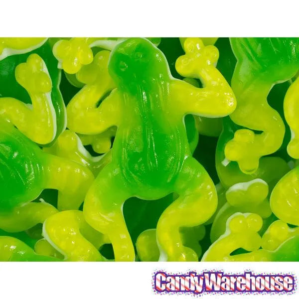 Big Green Gummy Frogs Candy: 5LB Bag