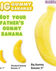 Big Gummy Banana Candy: 5LB Bag