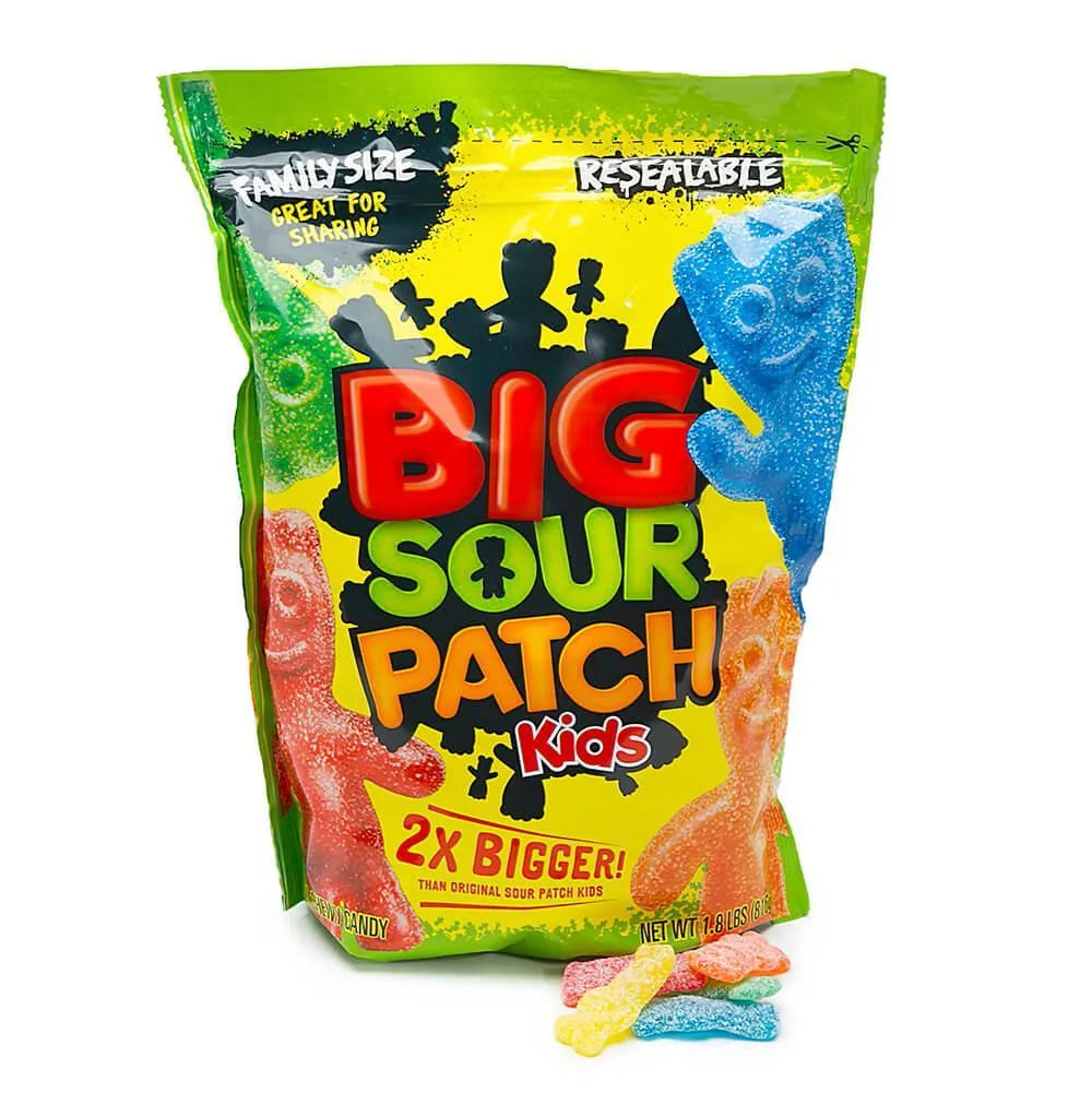 Big Sour Patch Kids Candy: 1.7LB Bag