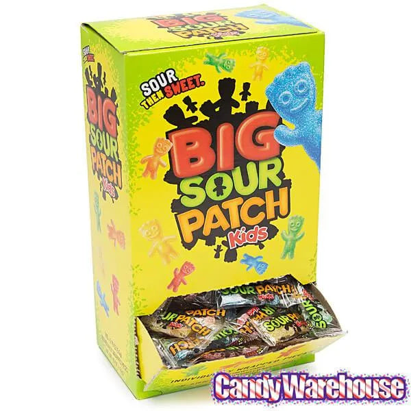 Big Sour Patch Kids Candy - Wrapped: 240-Piece Box