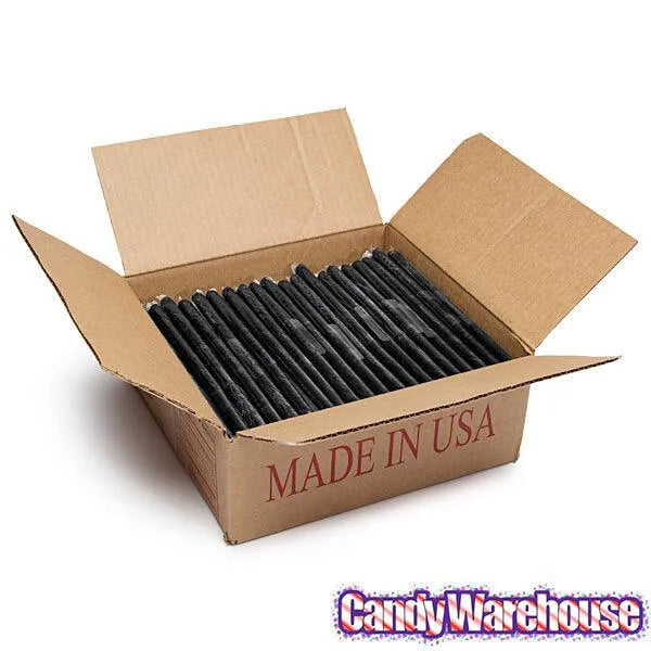 Black Cherry Hard Candy Sticks: 100-Piece Box