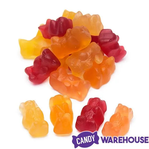 Black Forest Gummy Bears Assorted Flavors: 4LB Bag