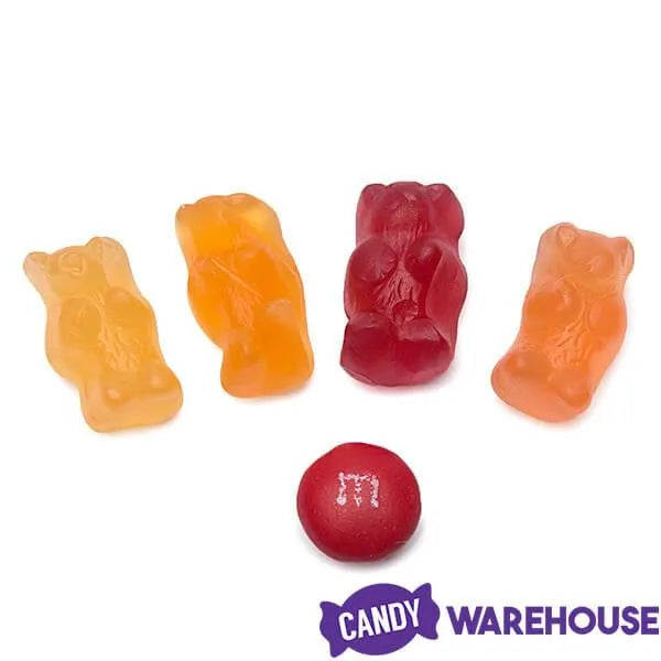 Black Forest Gummy Bears Assorted Flavors: 4LB Bag