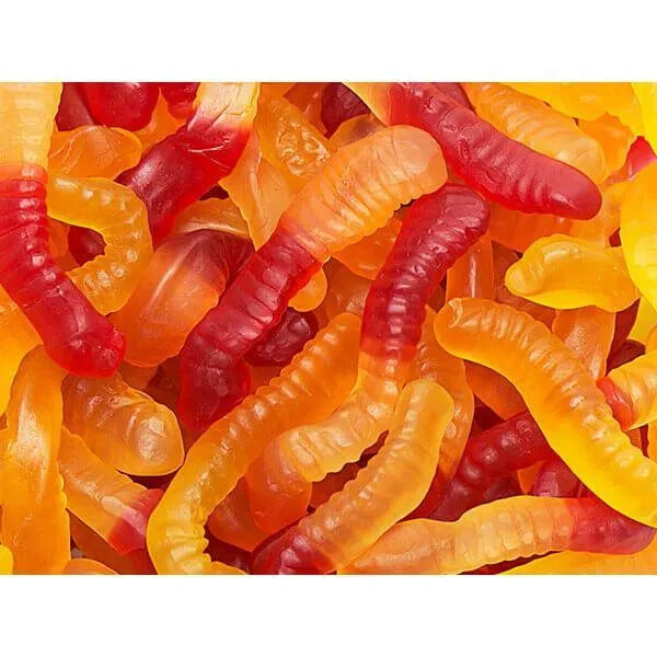 Black Forest Gummy Worms - Assorted Flavors: 5LB Bag