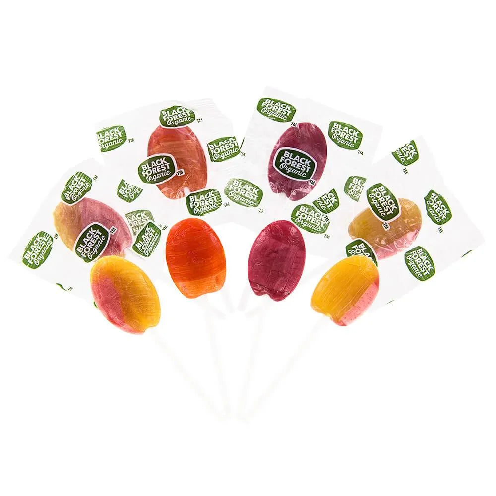 Black Forest Organic Lollipops: 25-Piece Bag