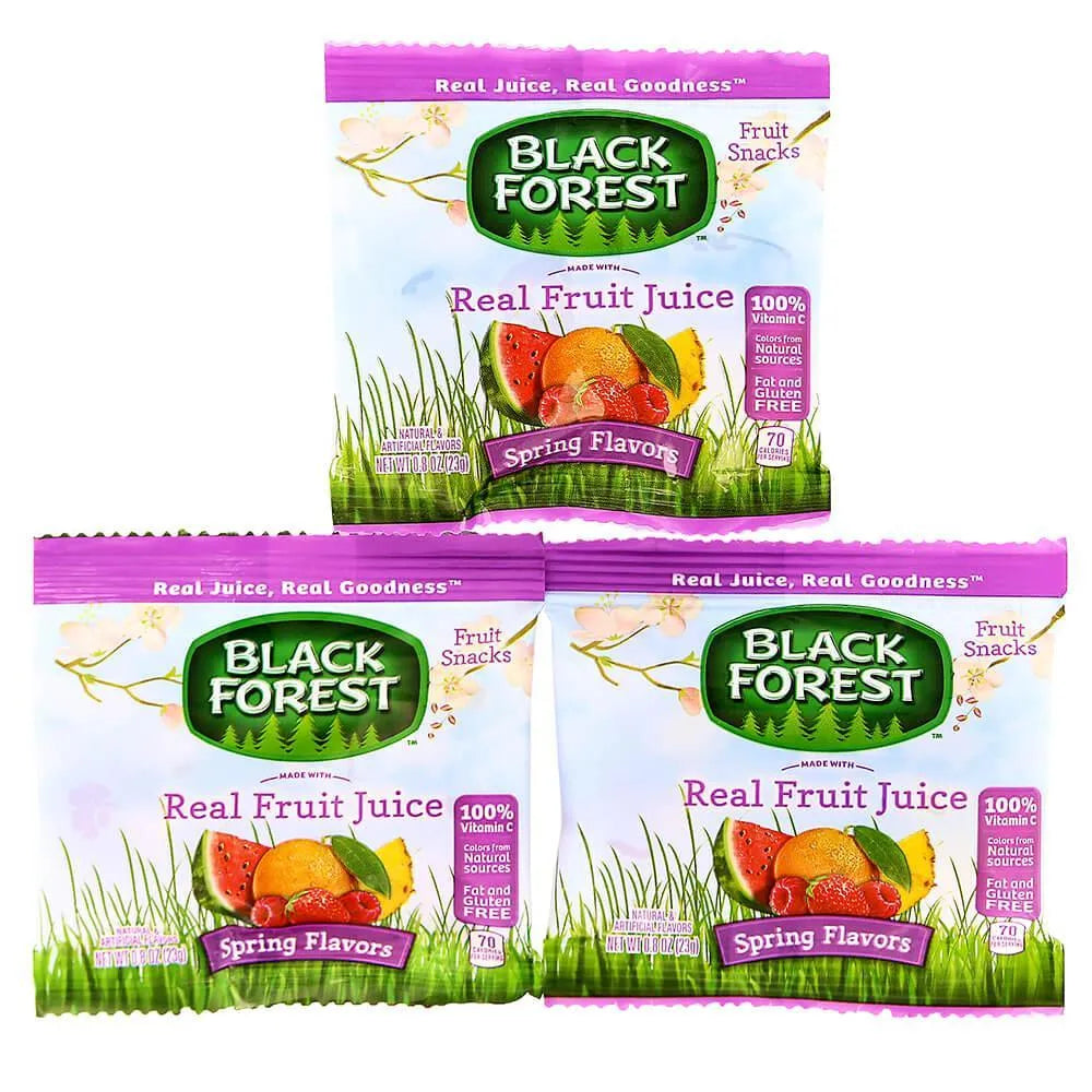 Black Forest Spring Fruit Snack Packs: 28-Piece Box