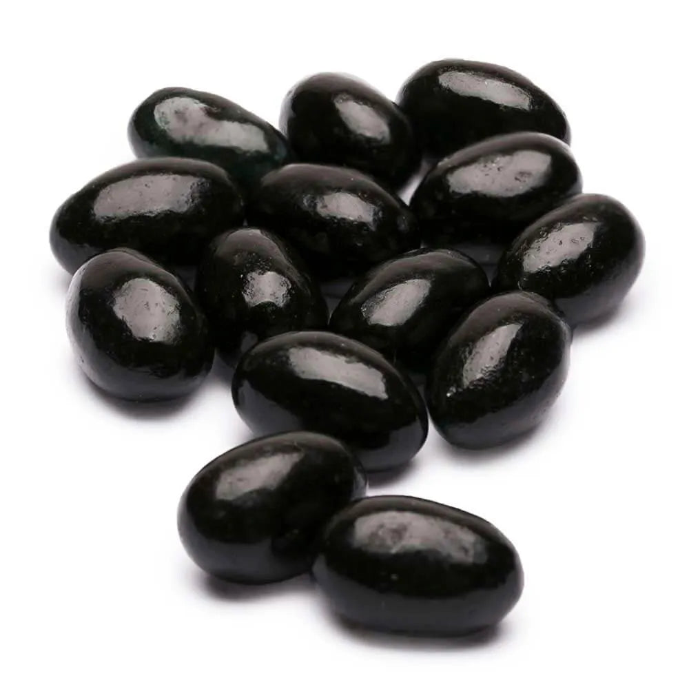 Black Jelly Beans - Cherry: 2LB Bag