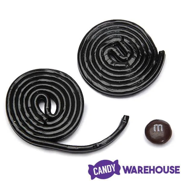 Black Licorice Wheels: 2KG Bag