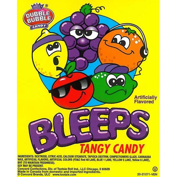 Bleeps Tangy Candy: 2LB Bag