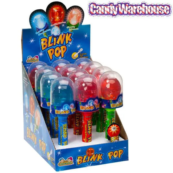 Blink Pop Flashing Lollipops: 12-Piece Box