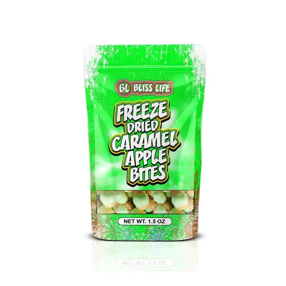 Bliss Life Freeze Dried Caramel Apple Candy Bags: 12-Piece Case