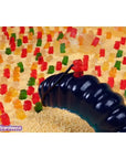 Blue & Red 2LB Giant Gummy Worm: 10-Piece Case