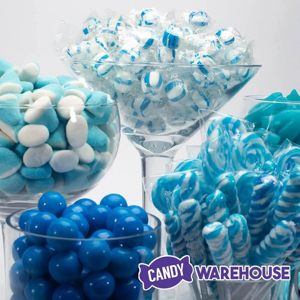 Blue Candy Bar Table Assortment