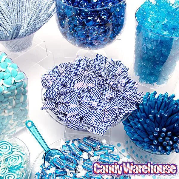 Blue Candy Buffet Kit: 25 to 50 Guests