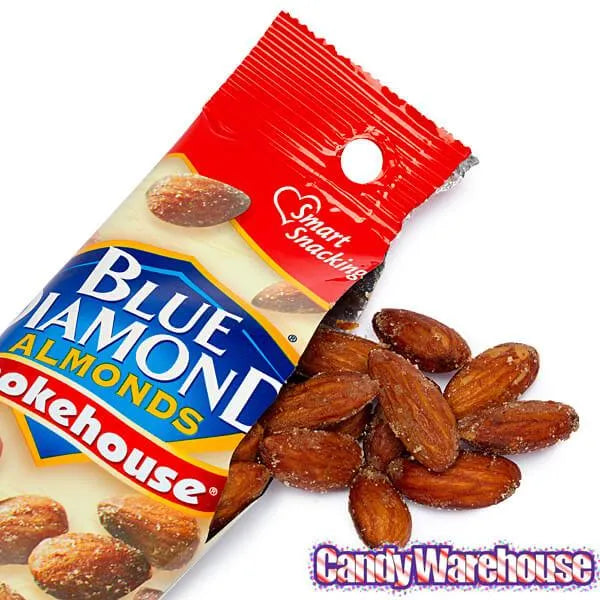 Blue Diamond Smokehouse Almonds 1.5-Ounce Bags: 12-Piece Box