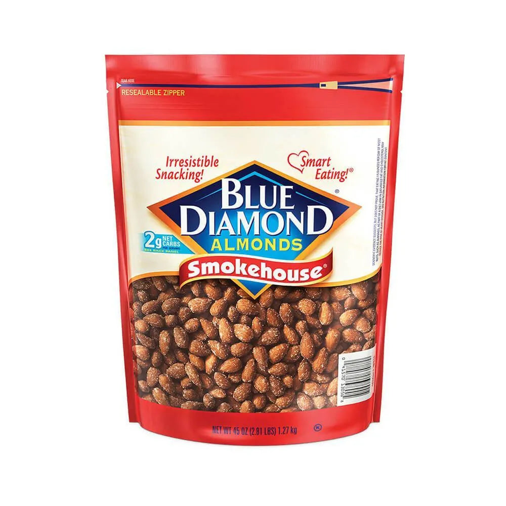 Blue Diamond Smokehouse Almonds: 45-Ounce Bag