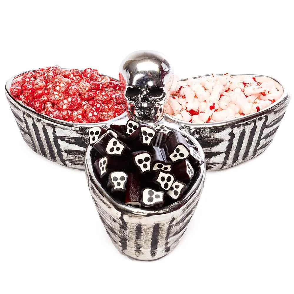 Bone Collector 3-Section Candy Dish