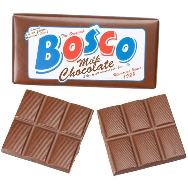 Bosco Natural Milk Chocolate Bars: 12-Piece Box