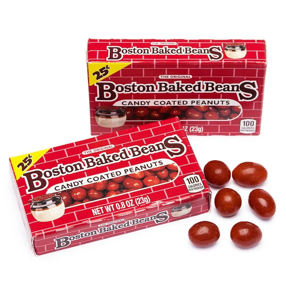 Boston Baked Beans Candy Mini Packs: 24-Piece Box