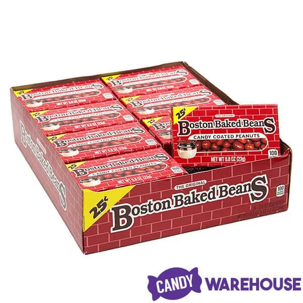 Boston Baked Beans Candy Mini Packs: 24-Piece Box