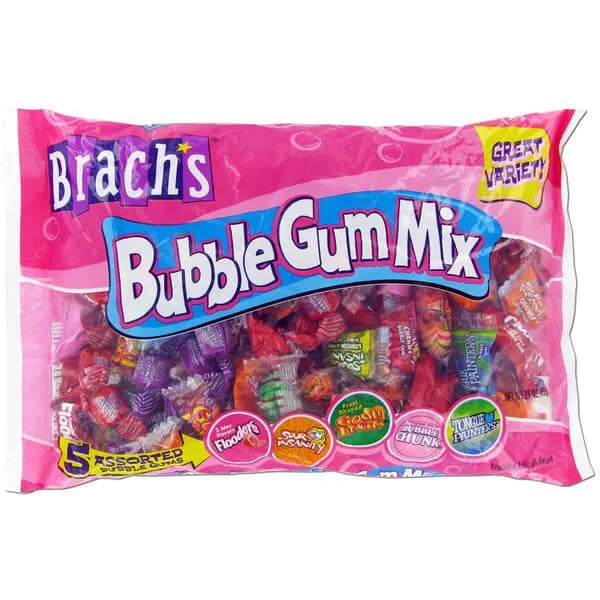 Brach's Bubble Gum Mix: 100-Piece Bag