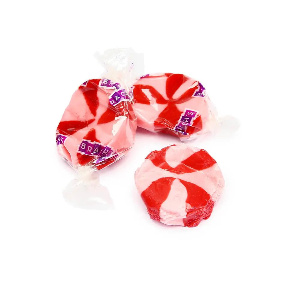 Brach's Cherry Vanilla Pinwheel Caramels: 9-Ounce Bag