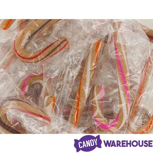 Brach's Chocolate and Fruit Flavored Premium Mini Candy Canes: 50-Piece Box