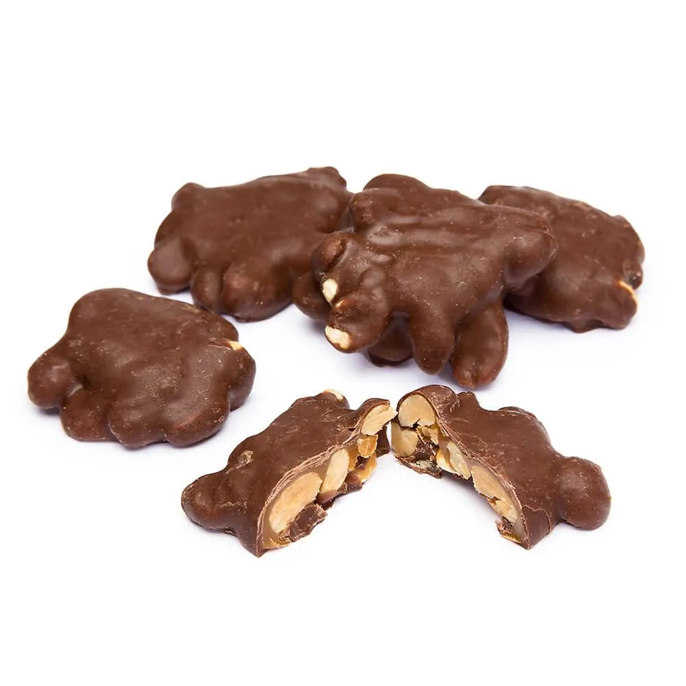 Brach's Chocolate Caramel Peanut Clusters Candy: 12-Ounce Bag