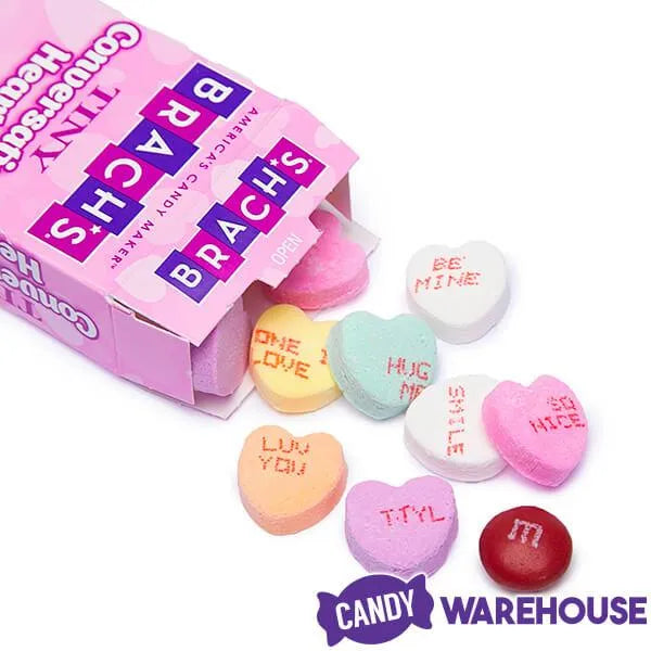 Brach's Conversation Hearts Candy Packs: 24-Piece Box