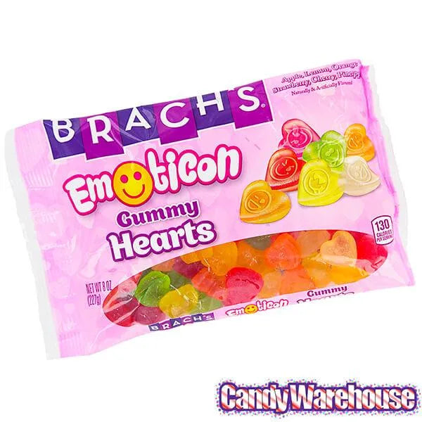 Brach's Emoticon Gummy Hearts: 8-Ounce Bag