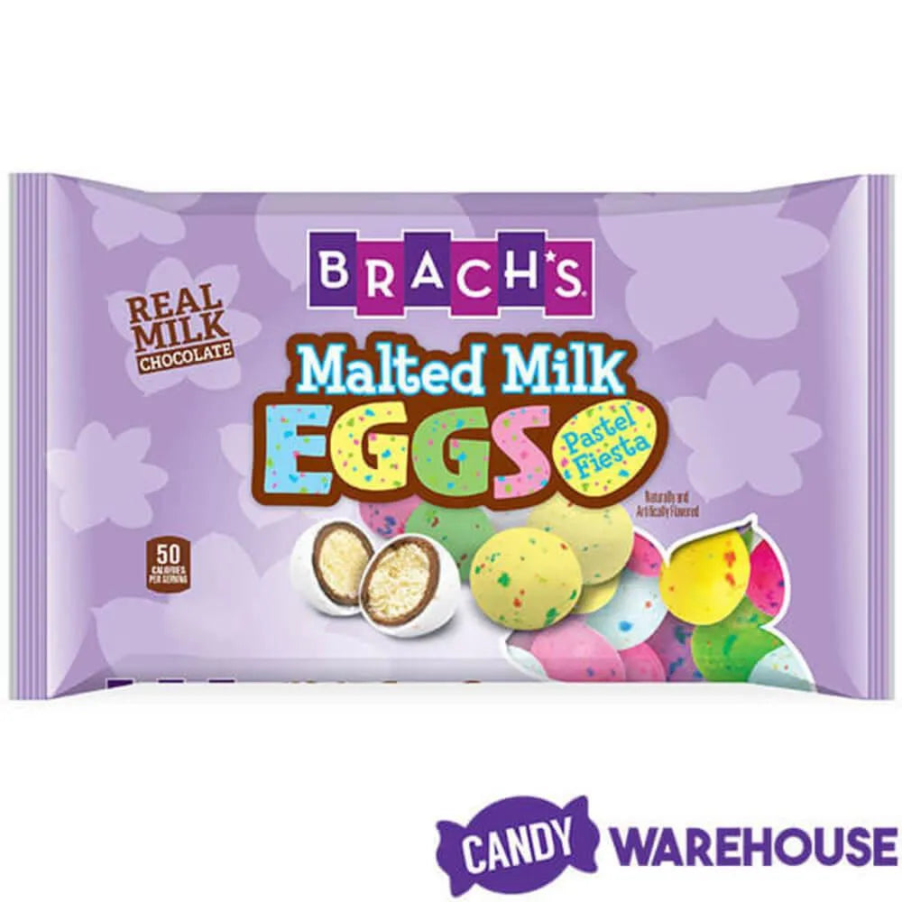 Brach's Fiesta Malted Milk Chocolate Easter Eggs - Pastels: 20-Piece Bag