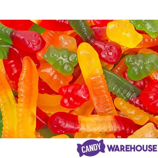 Brach's Gummy Bears and Worms Candy: 3LB Bag